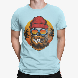 Camiseta Beard Skull