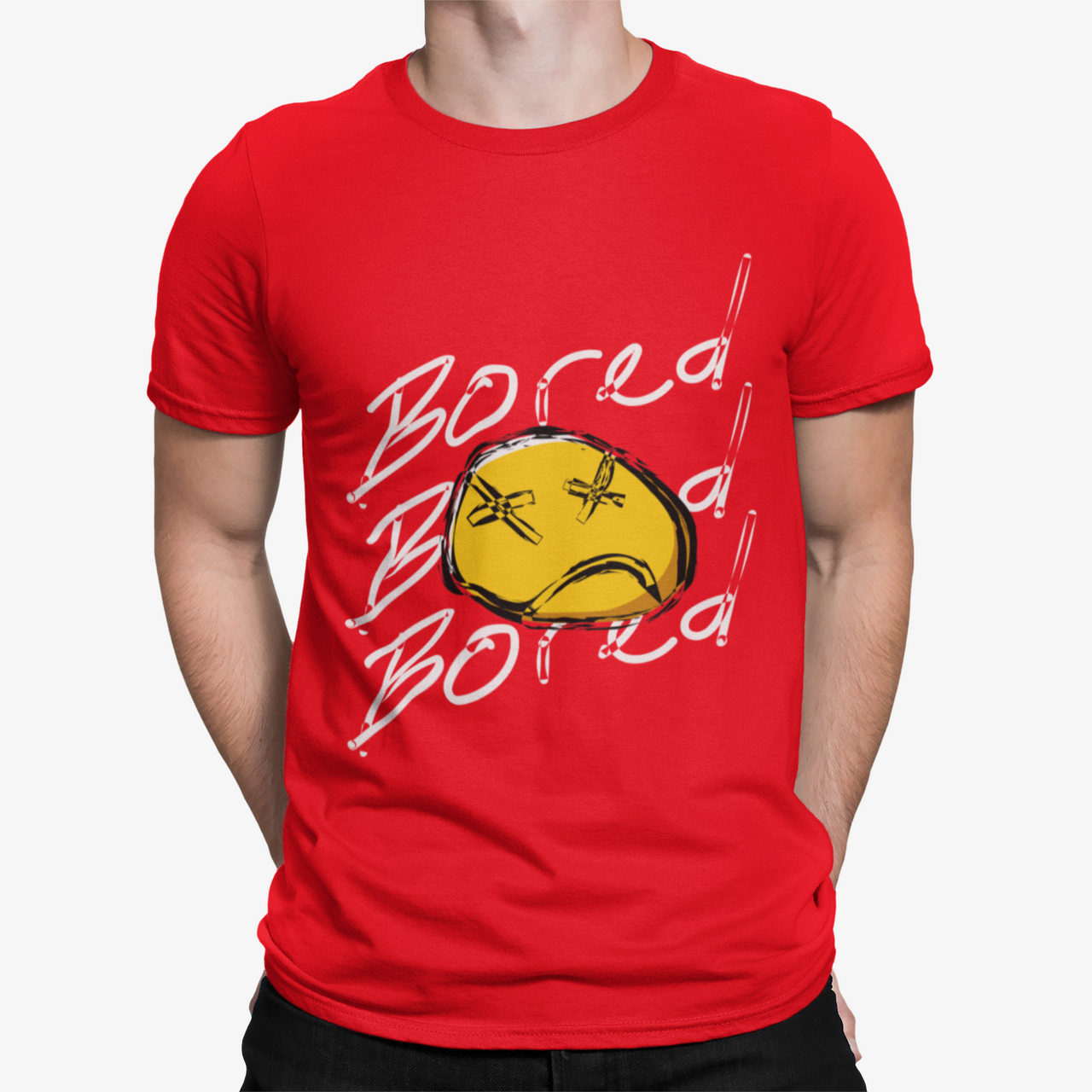 Camiseta Bored Smile