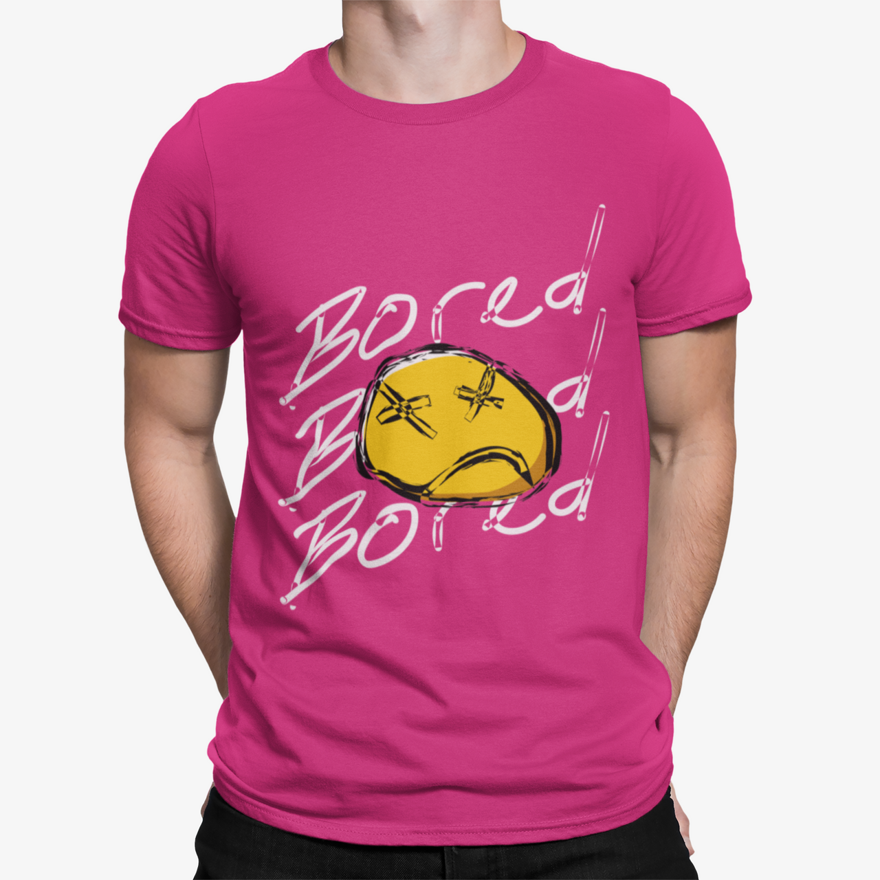 Camiseta Bored Smile