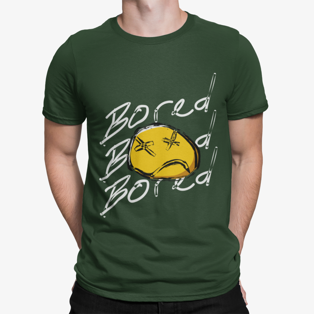 Camiseta Bored Smile