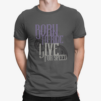 Thumbnail for Camiseta Born to Ride