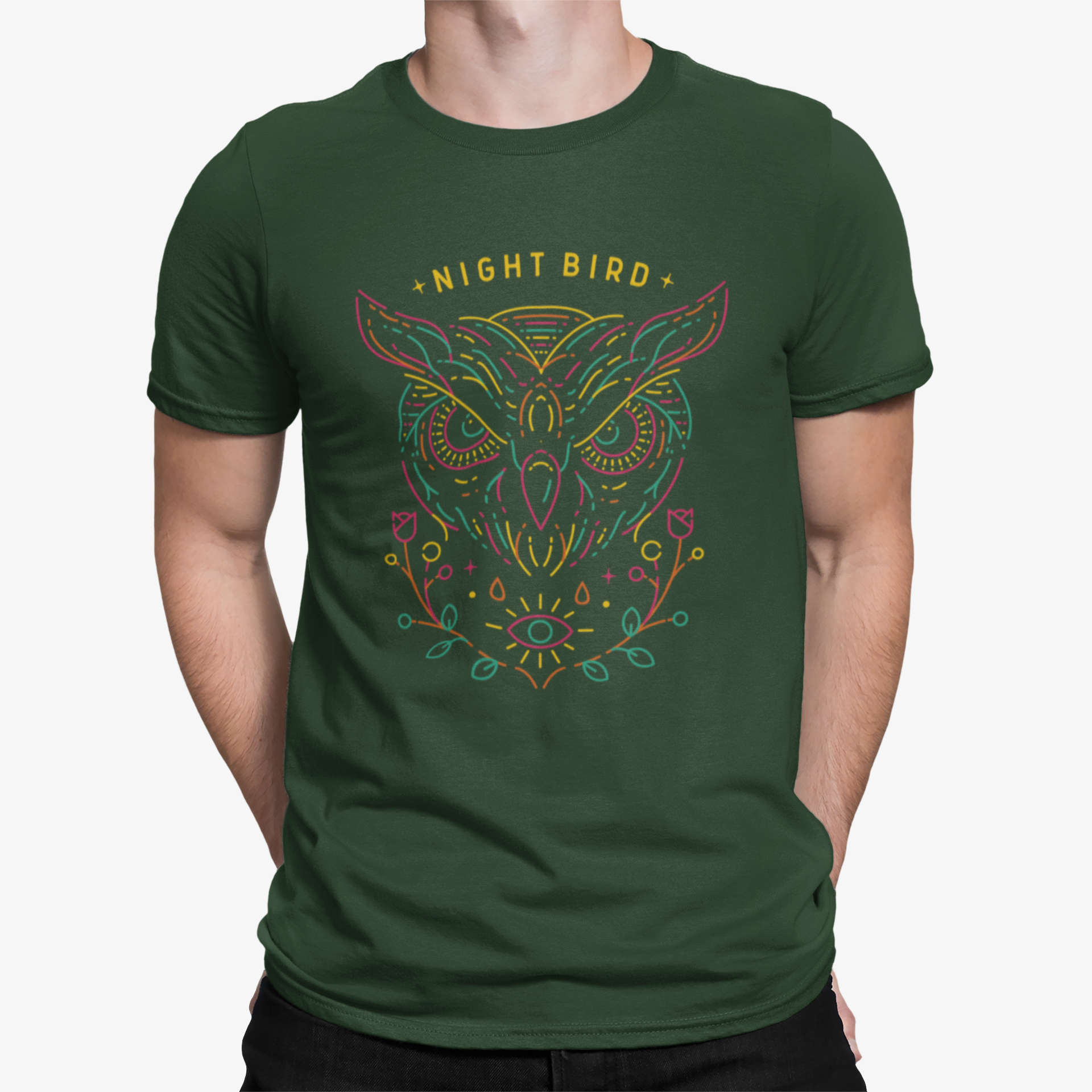 Camiseta Buho Tribal