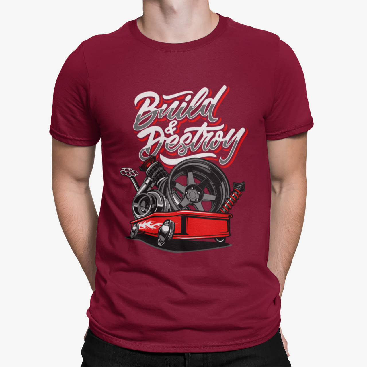 Camiseta Build and Destroy