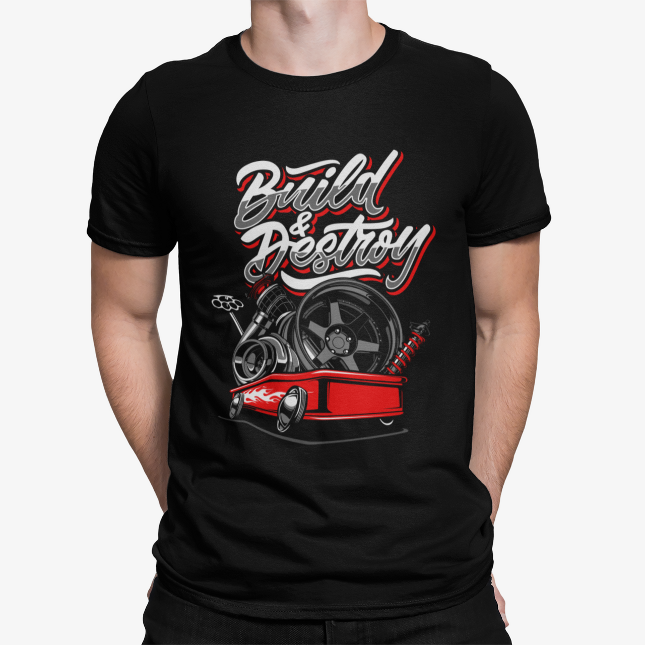 Camiseta Build and Destroy