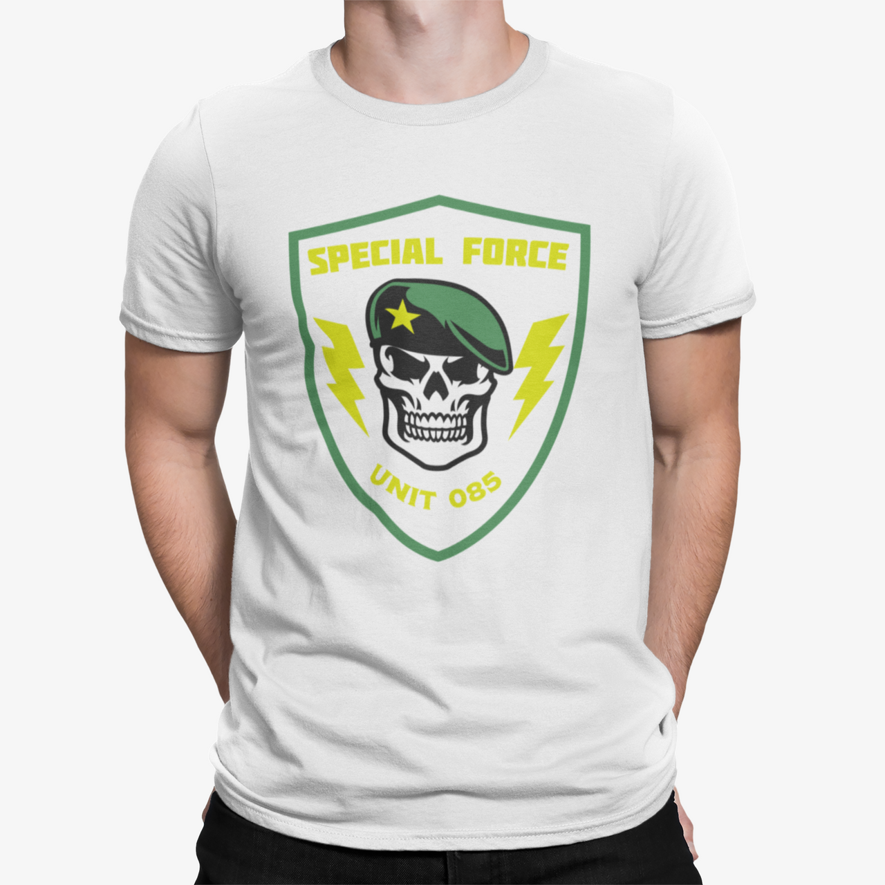 Camiseta Calavera Boina