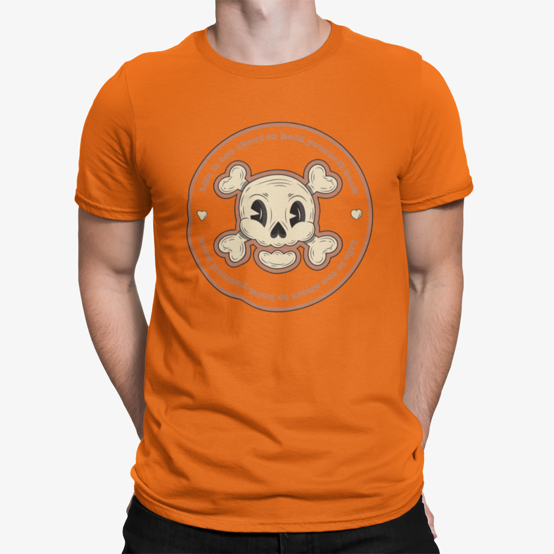 Camiseta Calavera Divertida