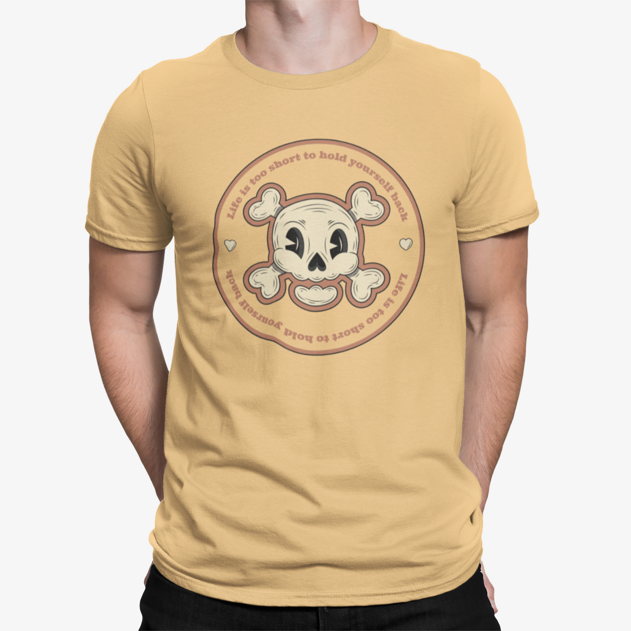 Camiseta Calavera Divertida