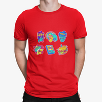 Thumbnail for Camiseta Cartoon Art