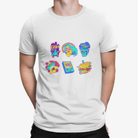 Thumbnail for Camiseta Cartoon Art