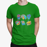 Thumbnail for Camiseta Cartoon Art