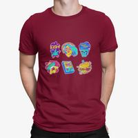 Thumbnail for Camiseta Cartoon Art