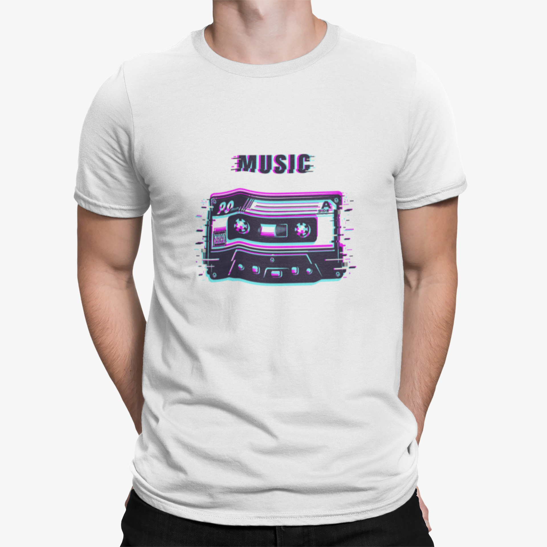 Camiseta Casete 90s