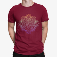 Thumbnail for Camiseta Cat Mandala