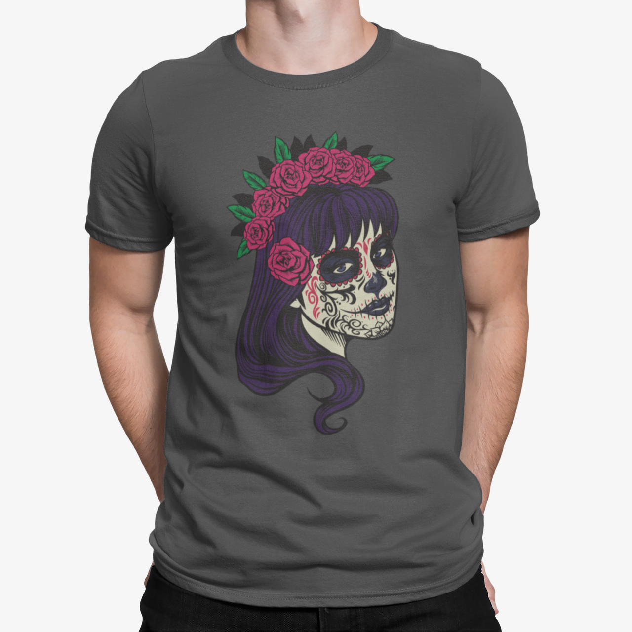 Camiseta Catrina Purple