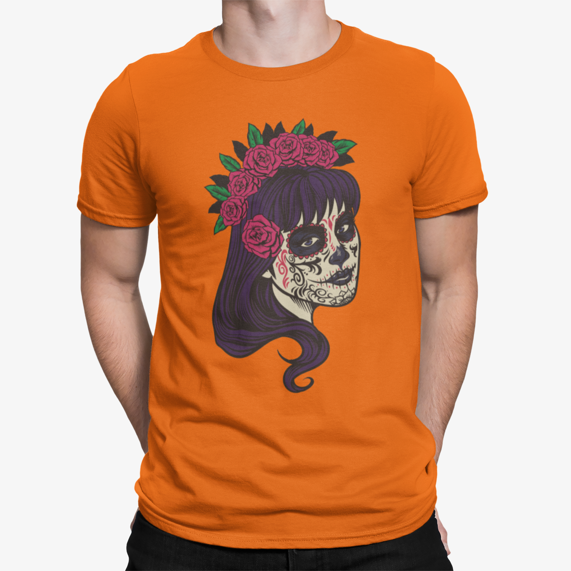 Camiseta Catrina Purple