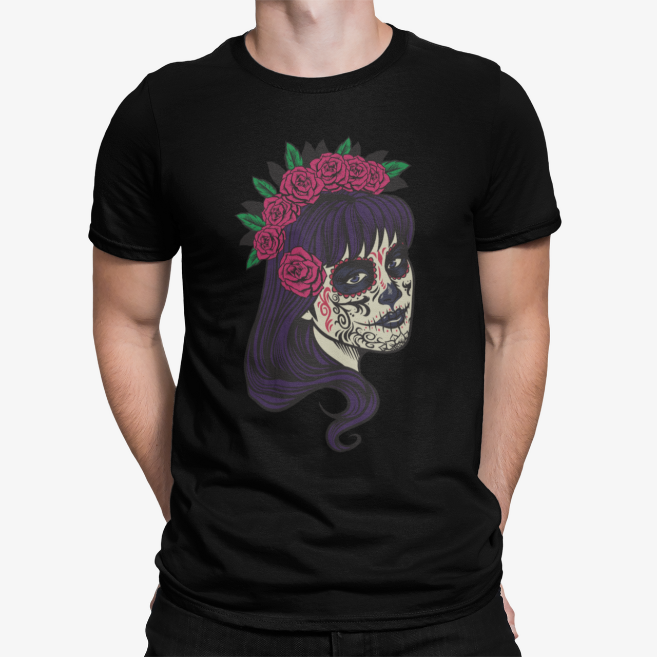 Camiseta Catrina Purple