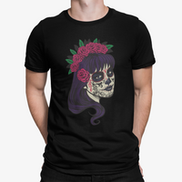 Thumbnail for Camiseta Catrina Purple