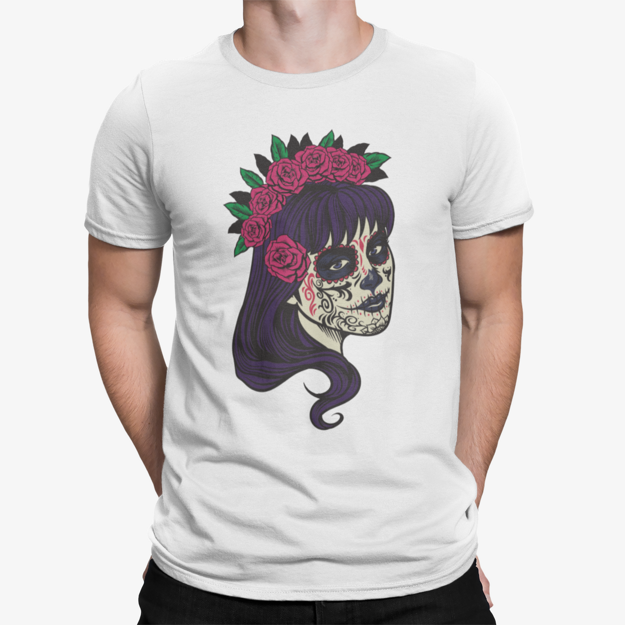 Camiseta Catrina Purple