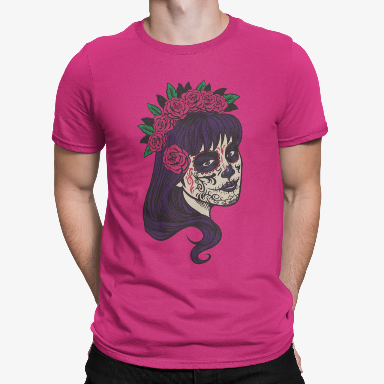 Camiseta Catrina Purple