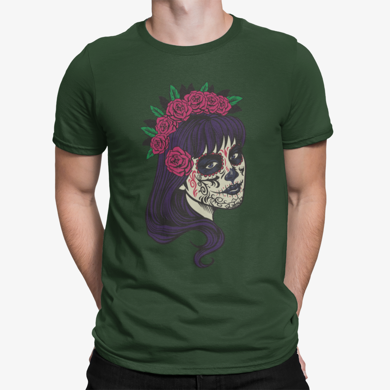 Camiseta Catrina Purple