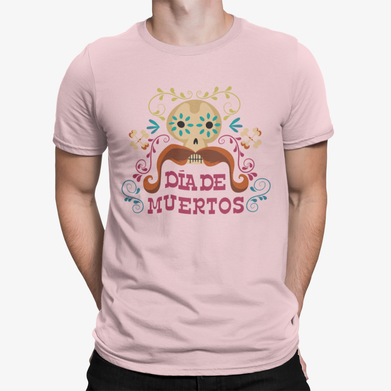 Camiseta Calavera Bigote