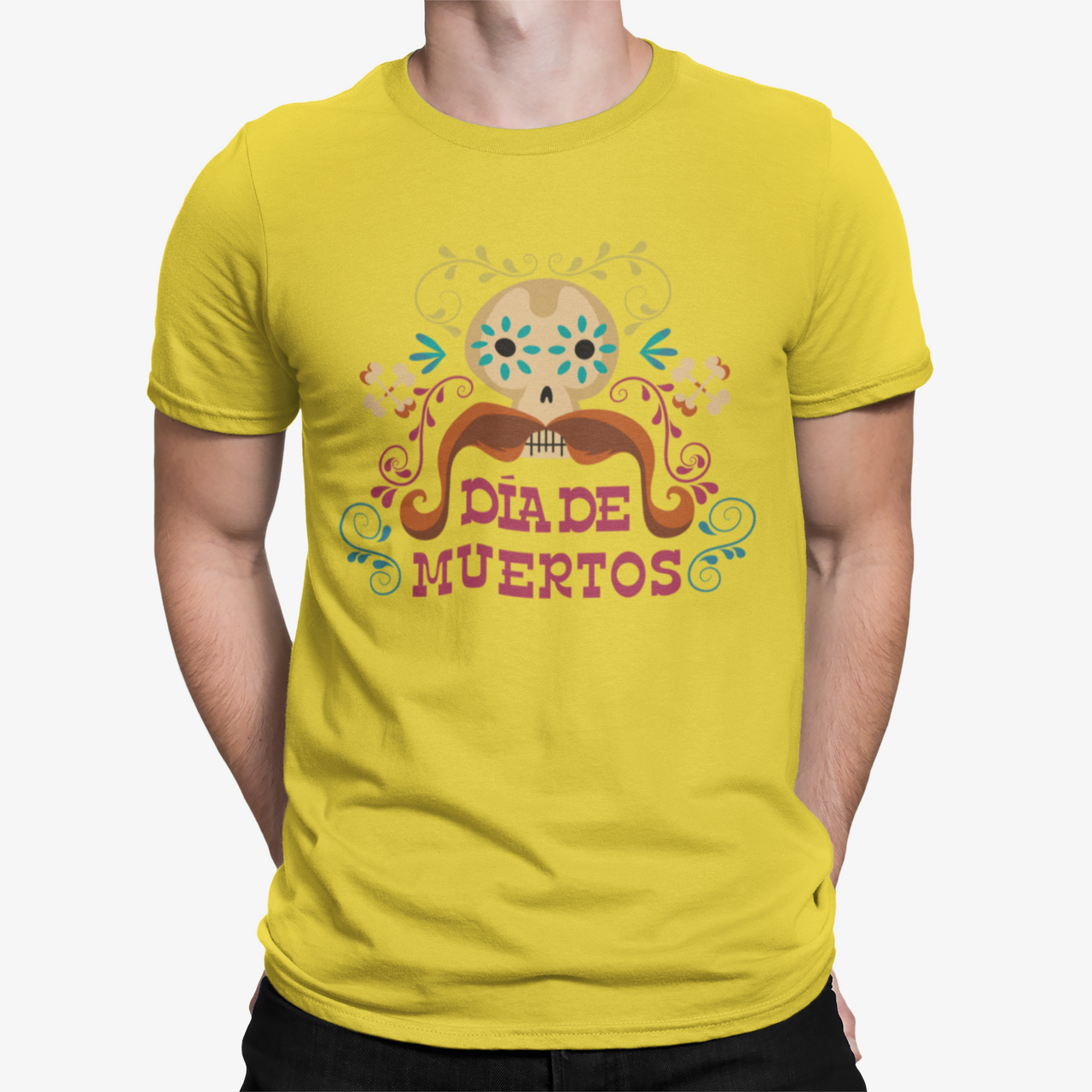 Camiseta Calavera Bigote