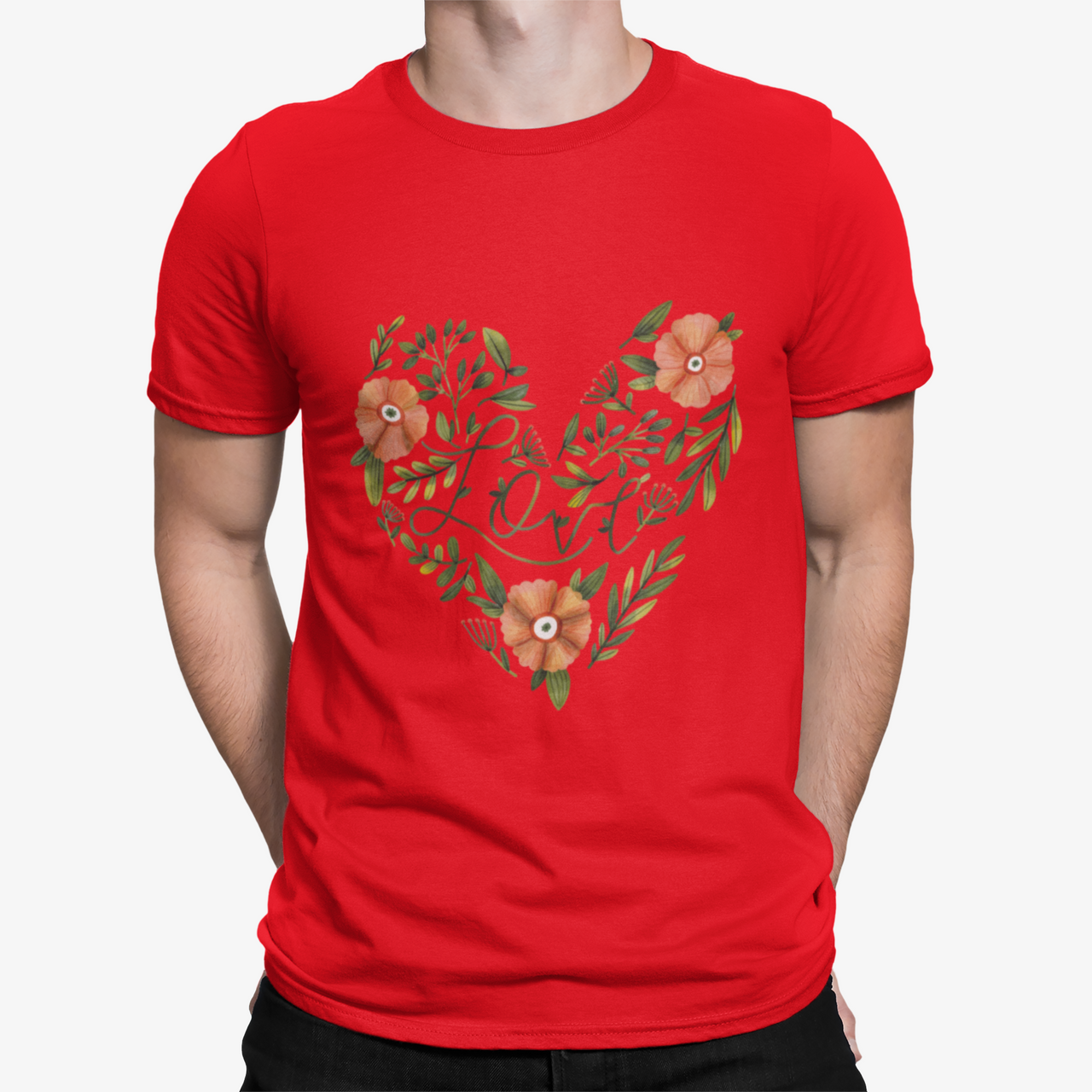 Camiseta Corazón Natural