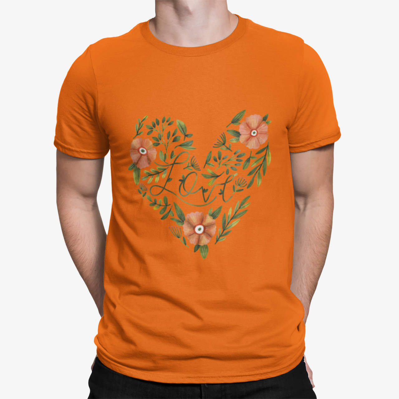 Camiseta Corazón Natural