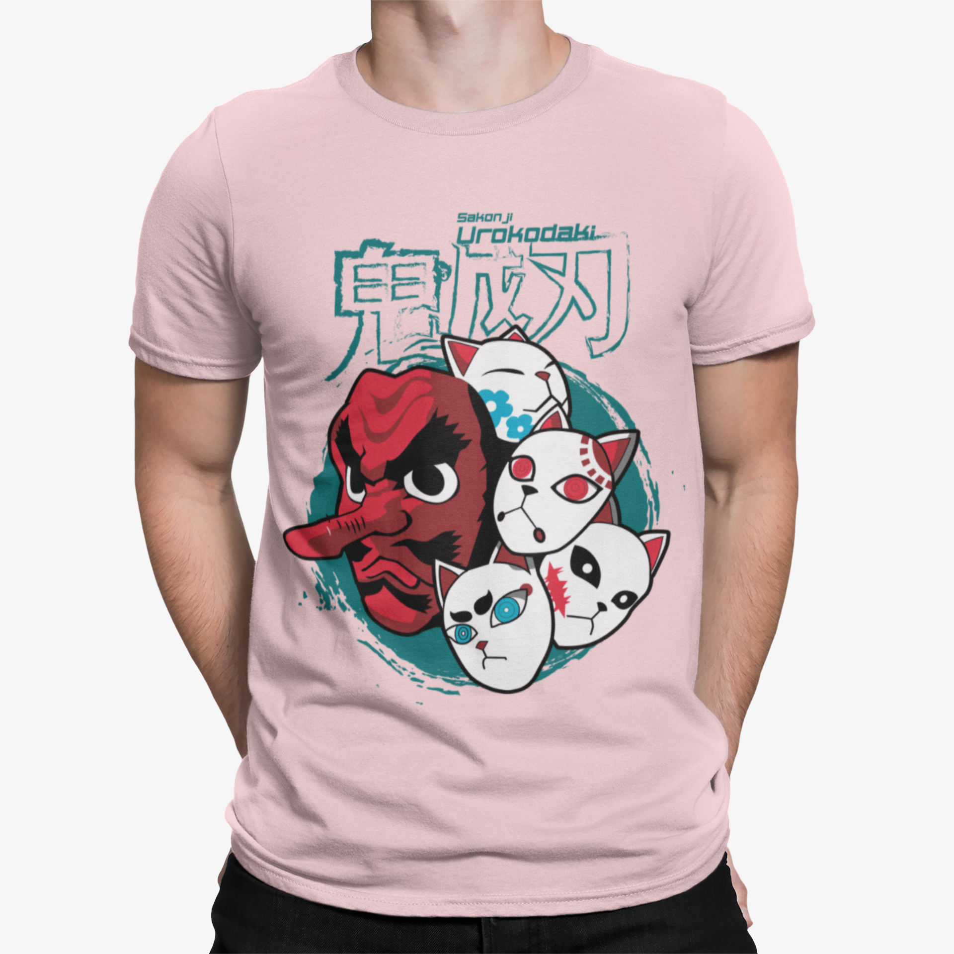 Camiseta Demon Masks