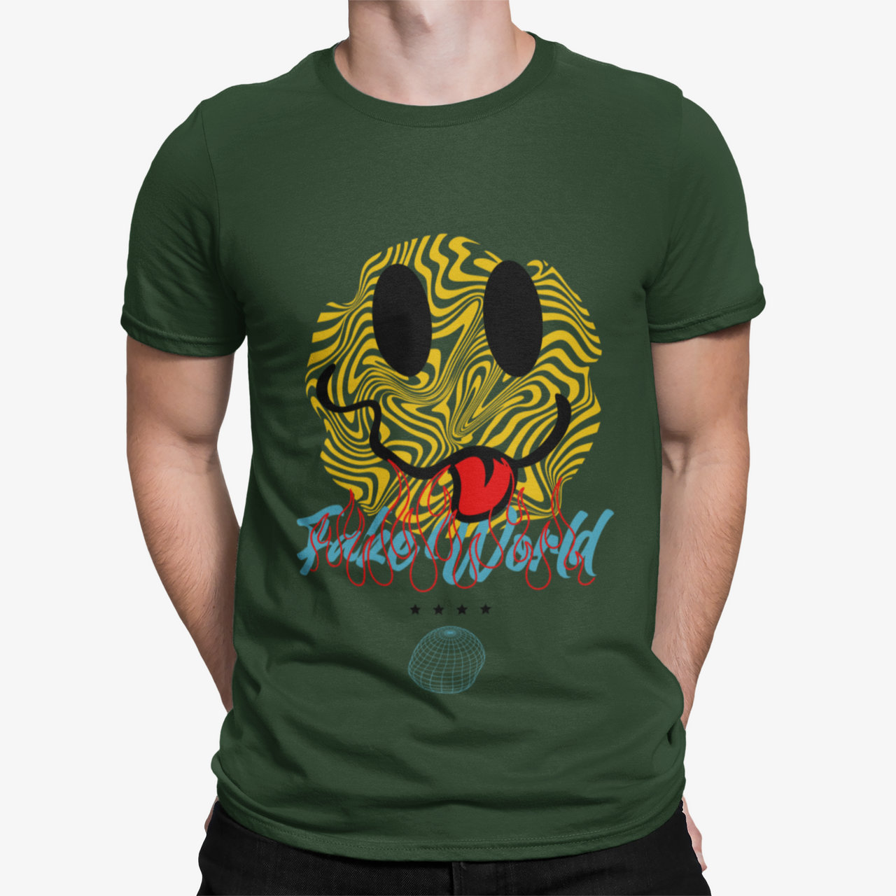 Camiseta Fake World