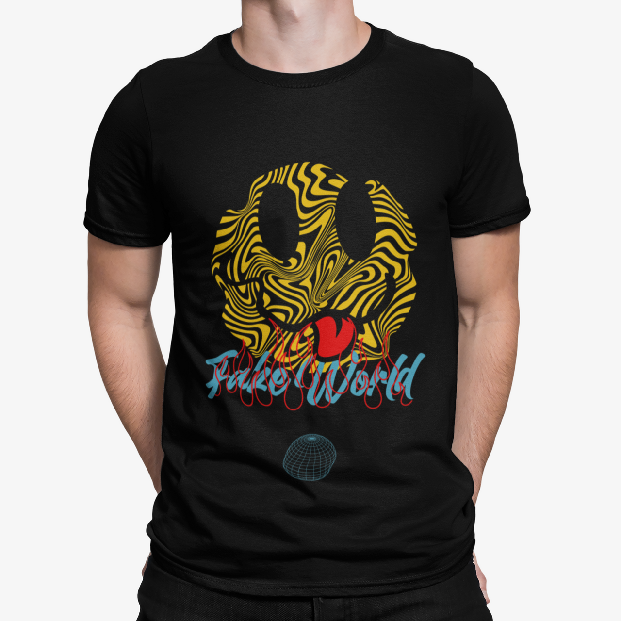 Camiseta Fake World