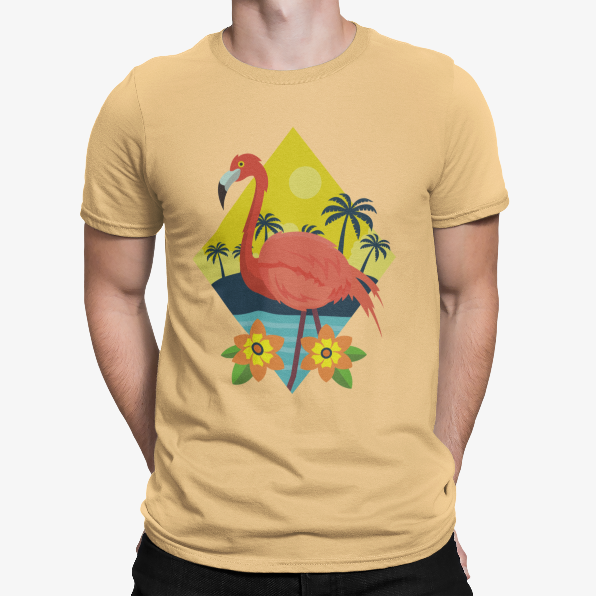 Camiseta Flamenco Caribe