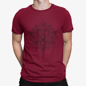 Camiseta Flor Negra