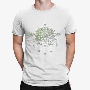 Camiseta Flor Verde