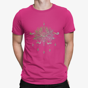 Camiseta Flor Verde