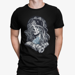 Camiseta Gangsta Girl