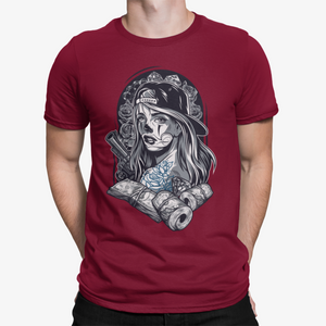 Camiseta Gangsta Girl