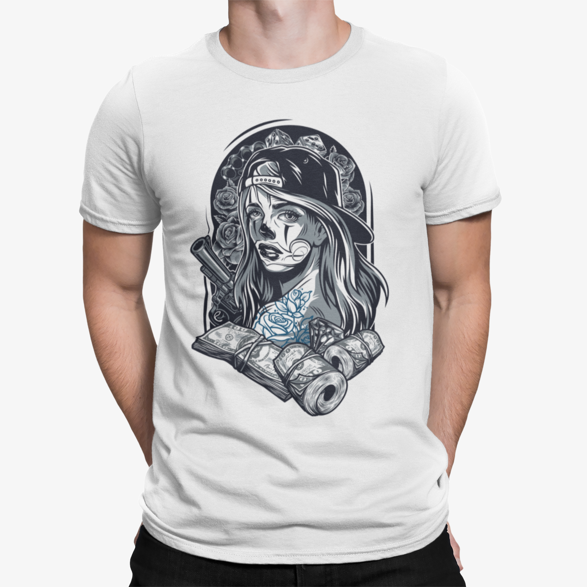 Camiseta Gangsta Girl