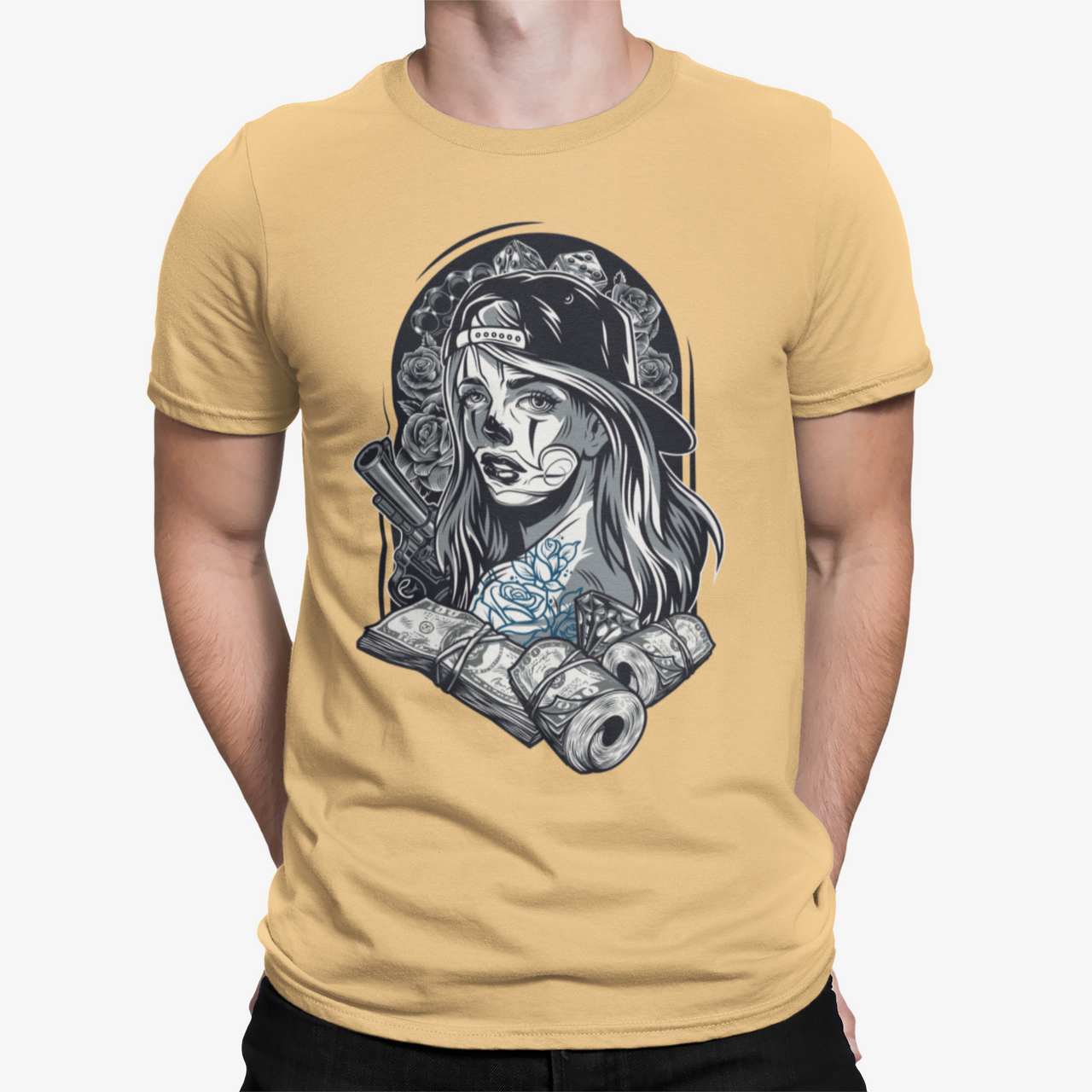 Camiseta Gangsta Girl