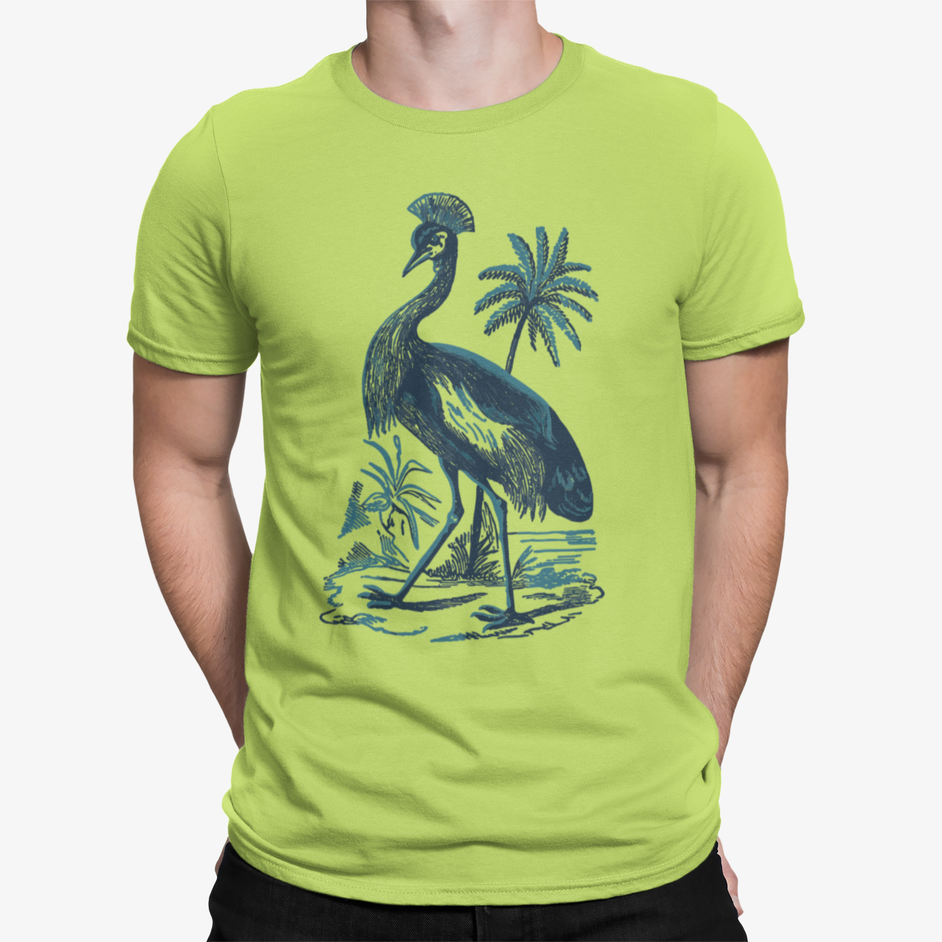 Camiseta Grulla Coronada