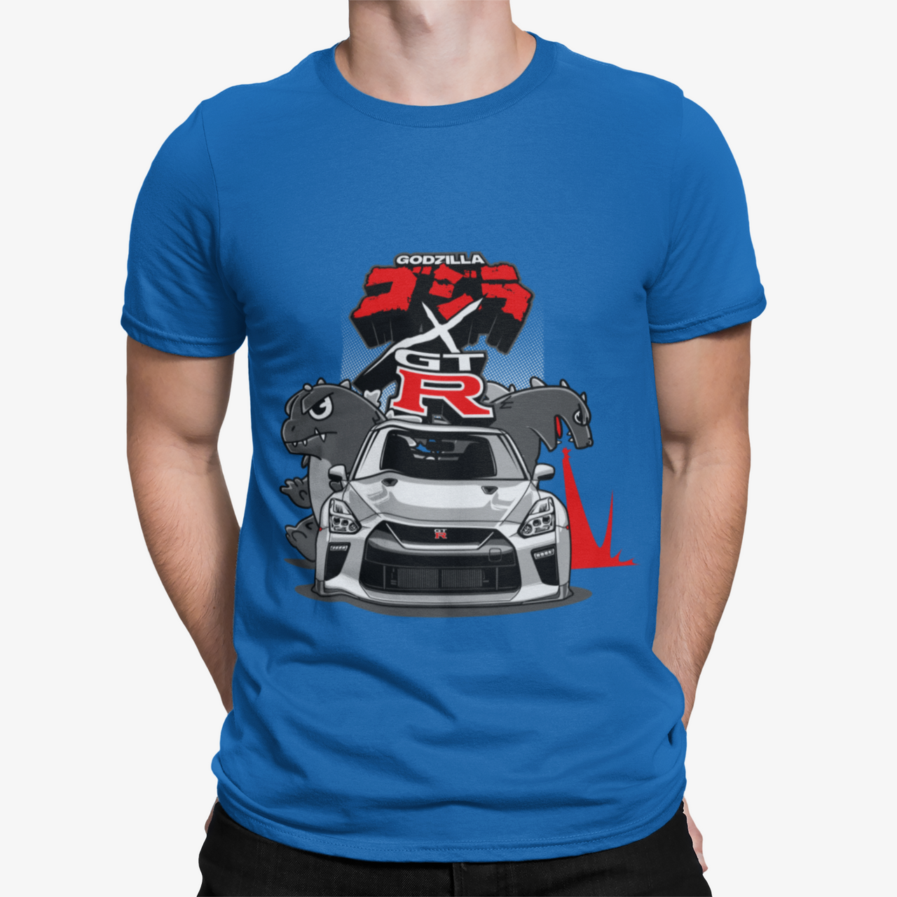 Camiseta GTR Gozilla Cartoon