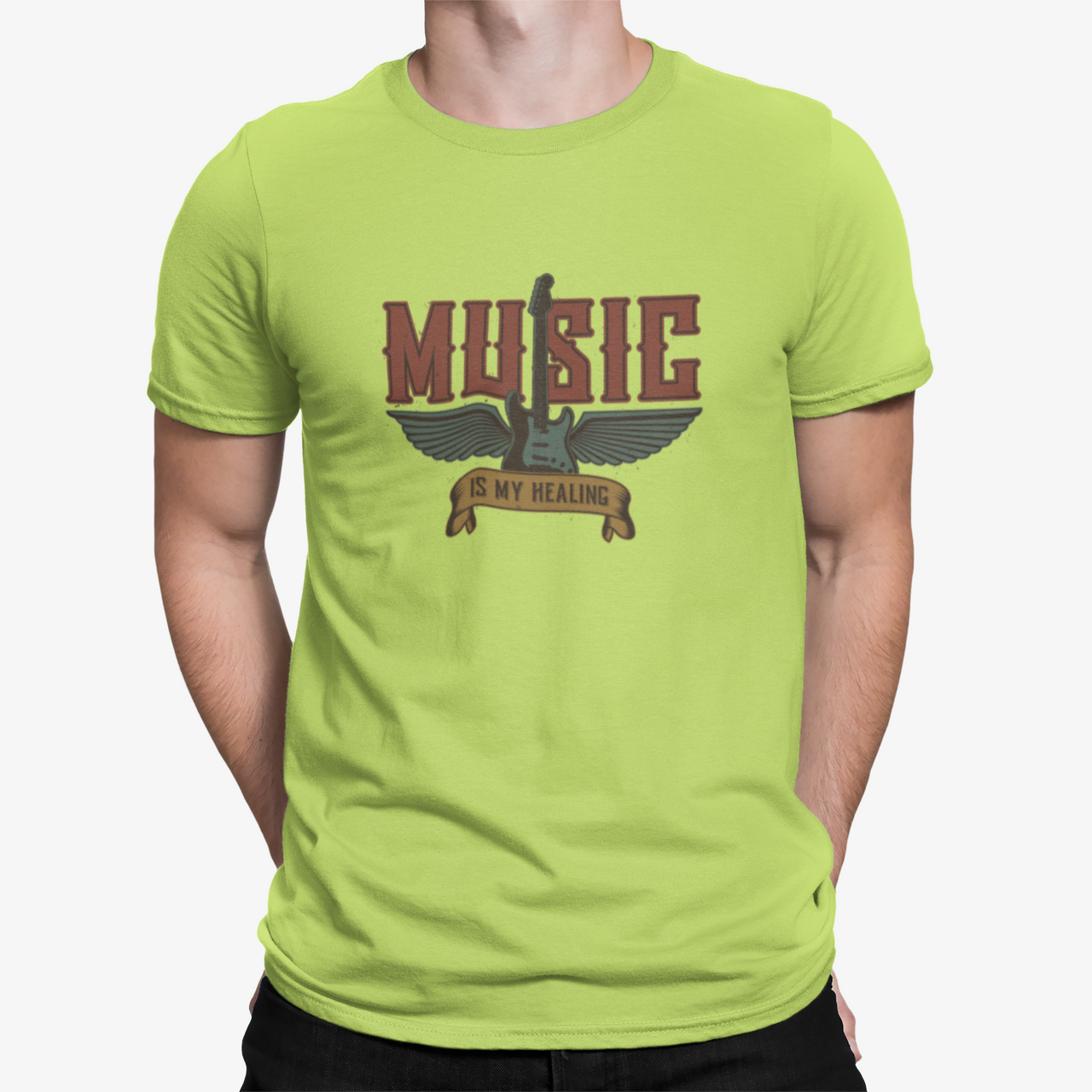 Camiseta Guitarra Alada