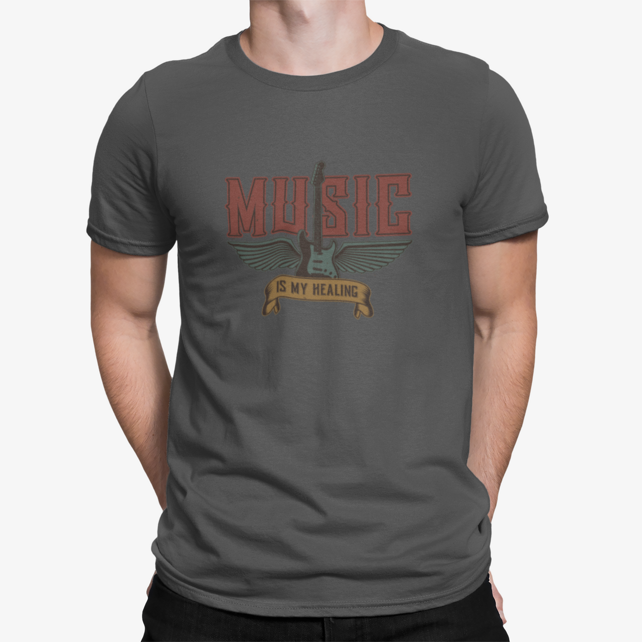 Camiseta Guitarra Alada