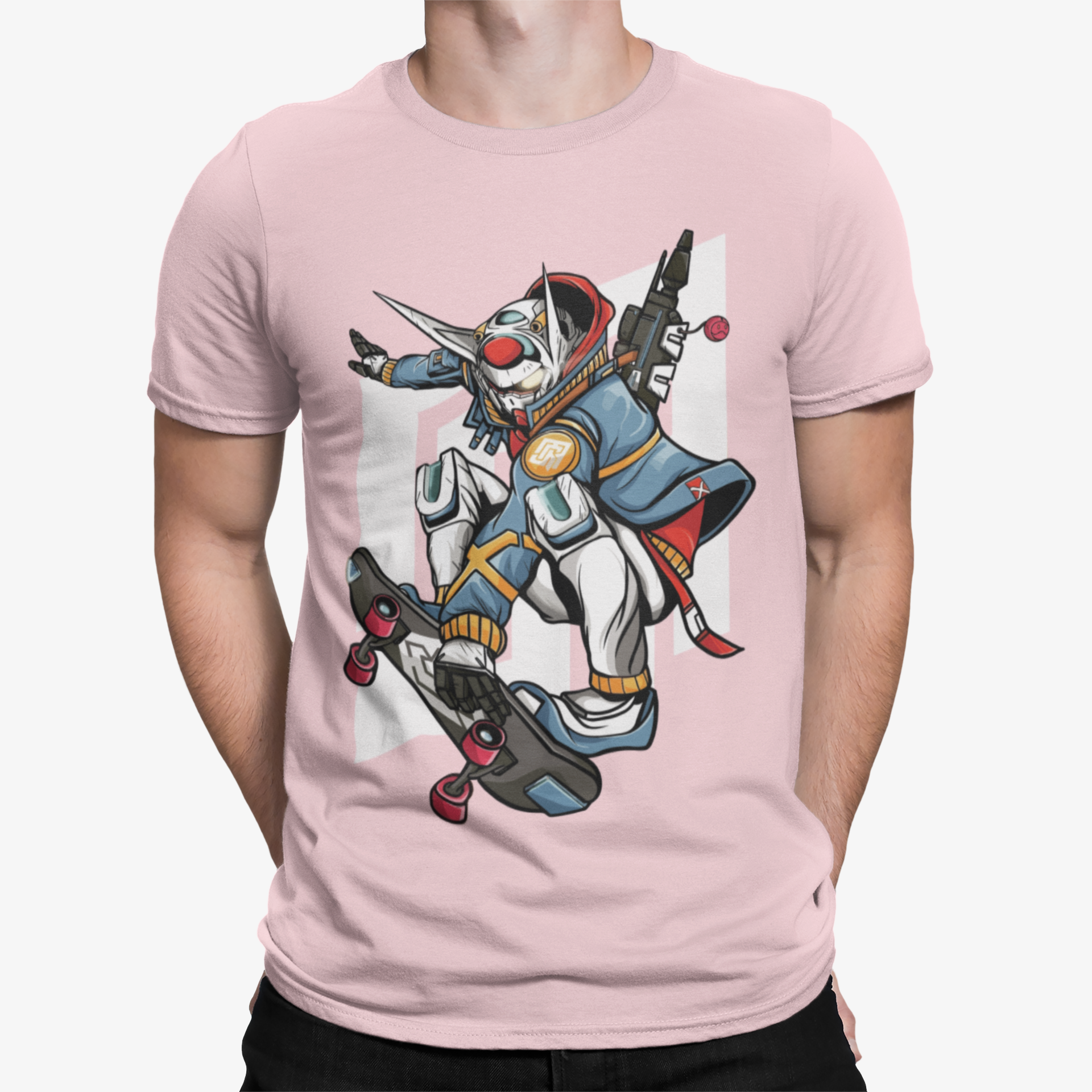 Camiseta Gundam Skater