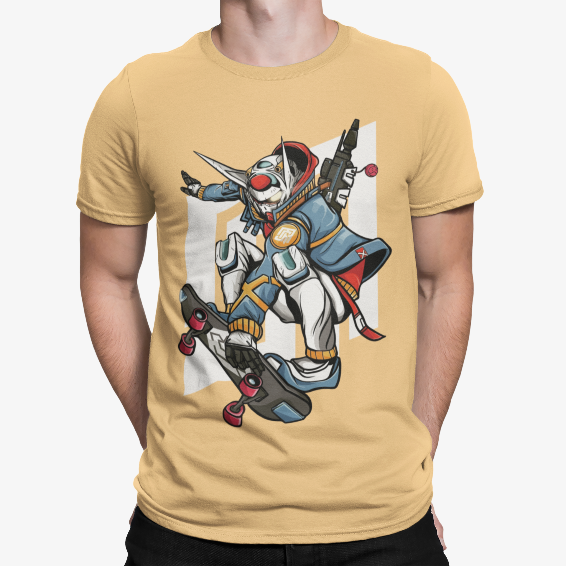 Camiseta Gundam Skater