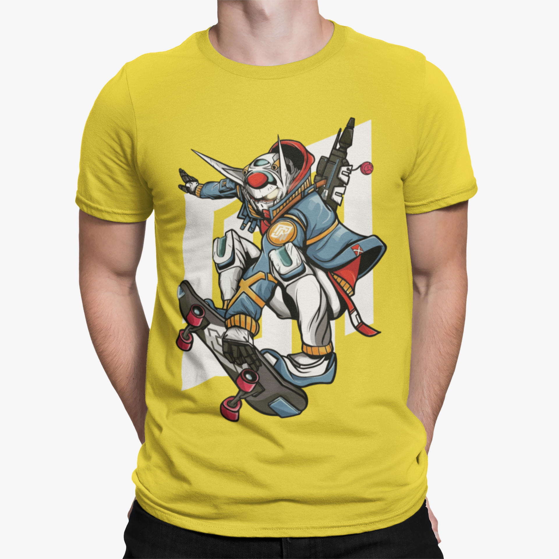 Camiseta Gundam Skater