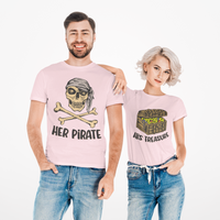 Thumbnail for Camiseta His Treasure Her Pirate
