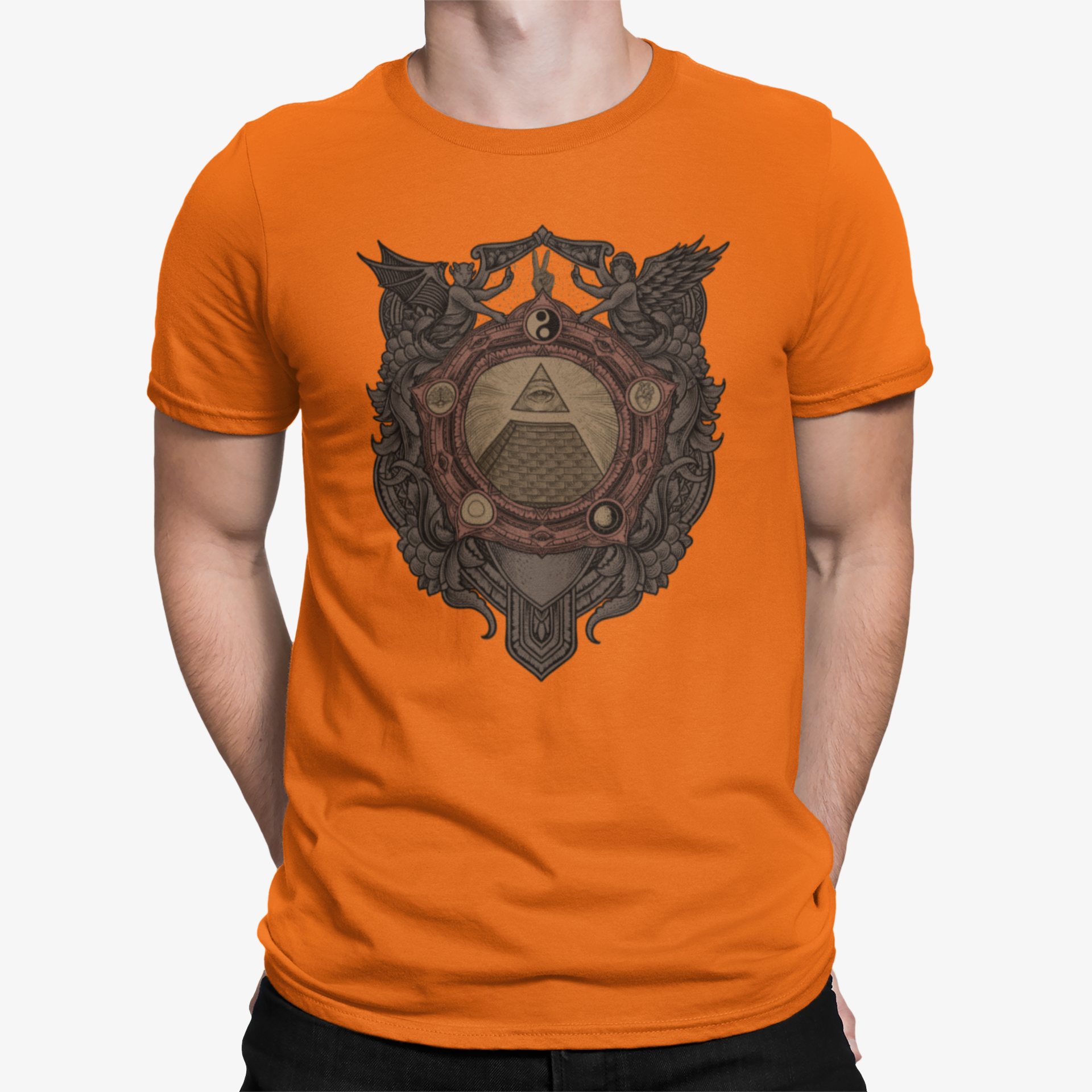 Camiseta Illuminati Bien Mal