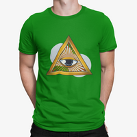 Thumbnail for Camiseta Illuminati Yellow