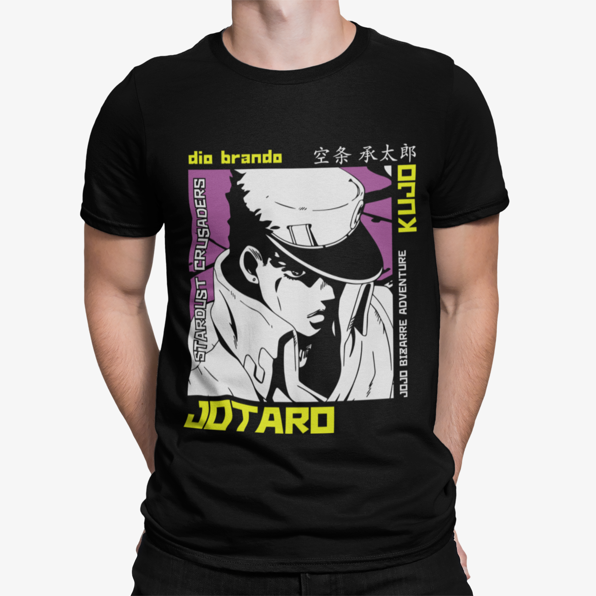 Camiseta Jotaro Black